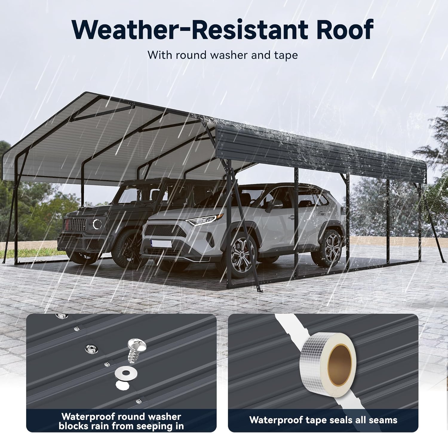 Real Relax Metal Carport Review: Sturdy & Spacious 3 real relax metal carport review,real relax carport review and rating,is real relax carport worth buying,real relax carport review pros cons,real relax carport honest opinion,real relax metal carport review verdict benchmark scores and measured results