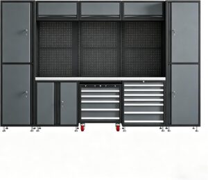 Image 1 of wipiaaao garage cabinet review