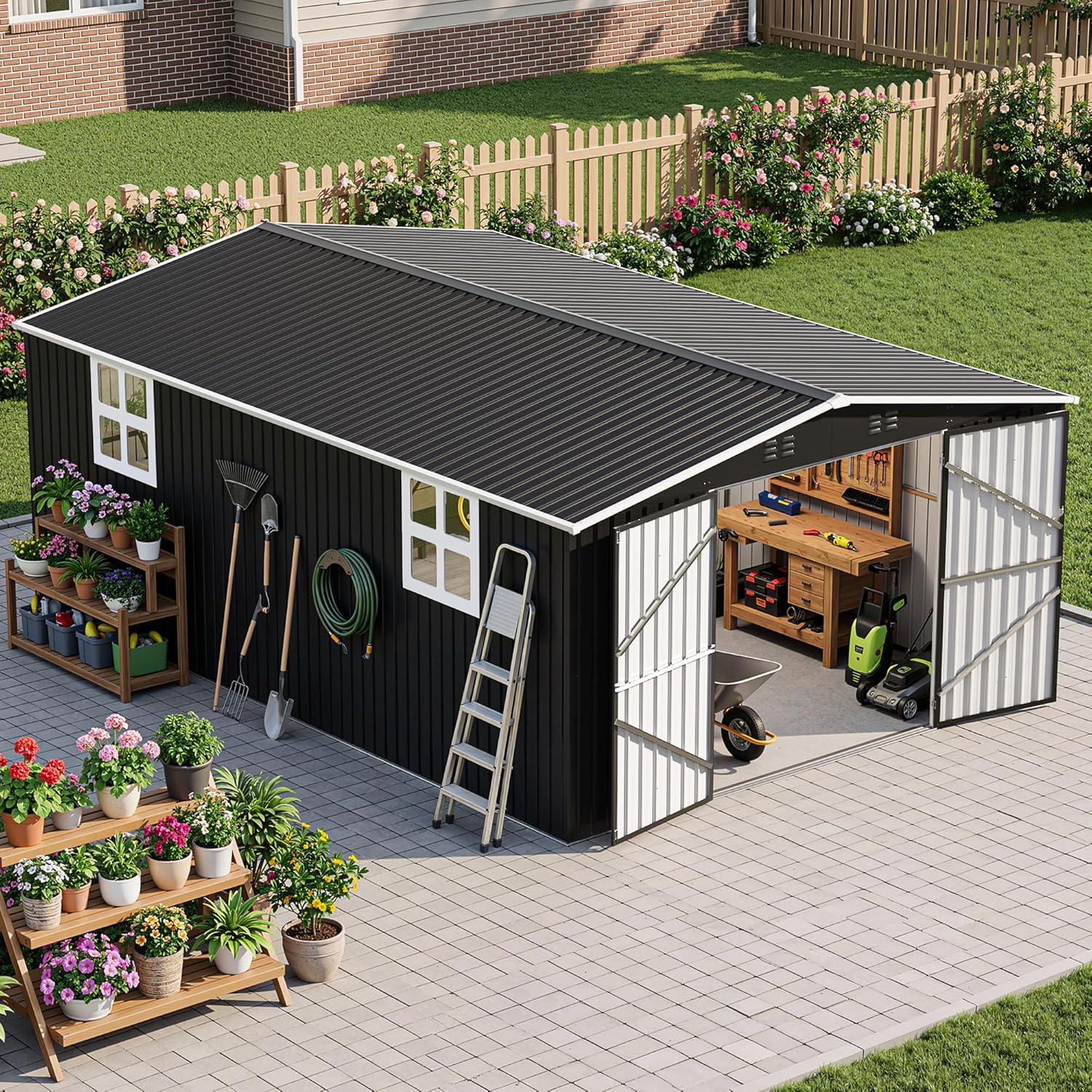 AirWire 12x18 FT Outdoor Storage Shed Review: Pros & Cons 2 AirWire 12x18 FT outdoor storage shed review,AirWire storage shed review pros cons,12x18 FT metal shed review honest opinion,AirWire garden shed review and rating,is AirWire metal shed worth buying,AirWire 12x18 FT shed review verdict testing methodology and evaluation criteria