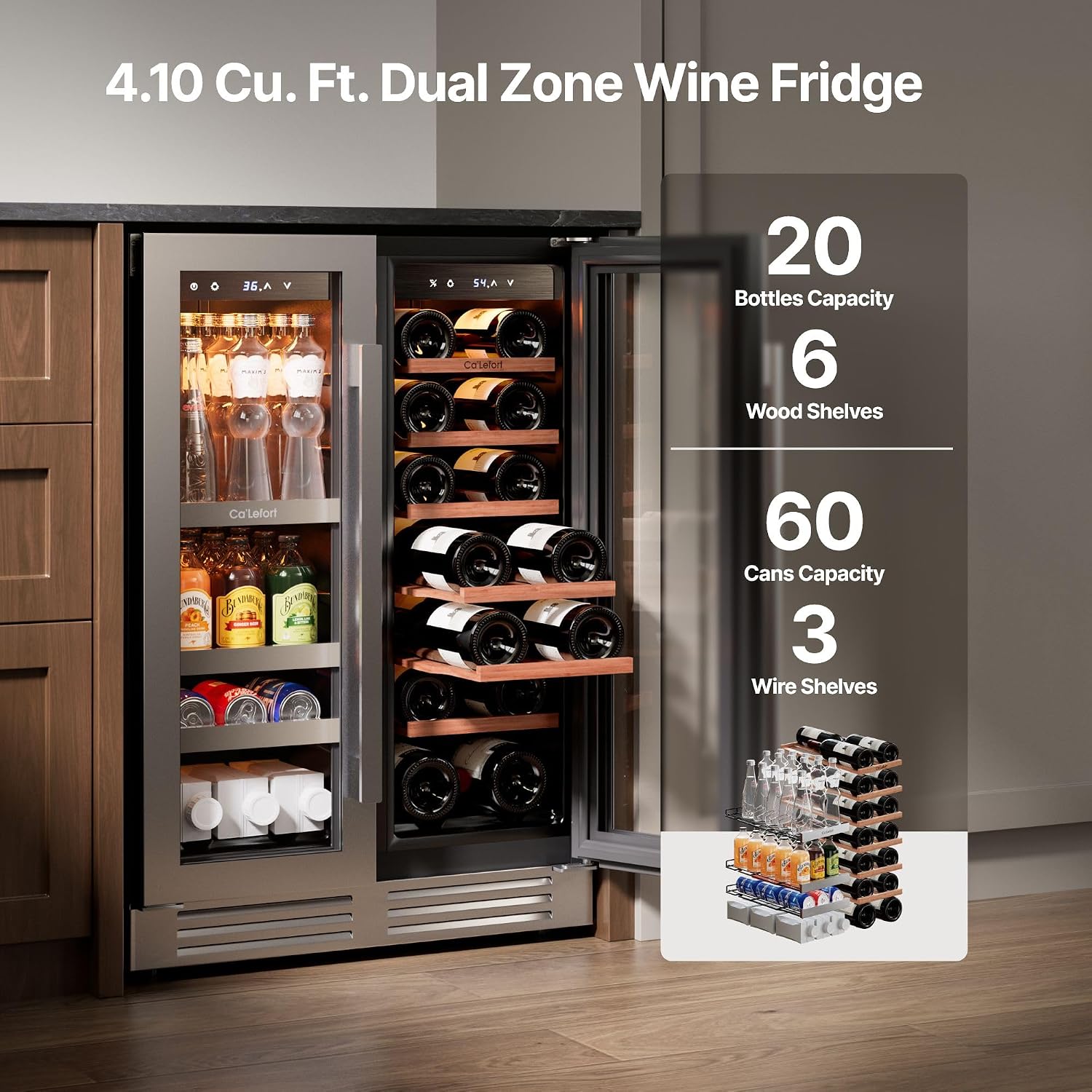 Ca'Lefort 24 Inch Wine and Beverage Refrigerator Review: Pros & Cons 2 Ca'Lefort 24 inch wine and beverage refrigerator review,Ca'Lefort wine cooler review and rating,Ca'Lefort dual zone fridge review pros cons,Ca'Lefort wine refrigerator honest opinion,Ca'Lefort 60 can cooler review verdict,Ca'Lefort beverage refrigerator review worth buying key features examined up close