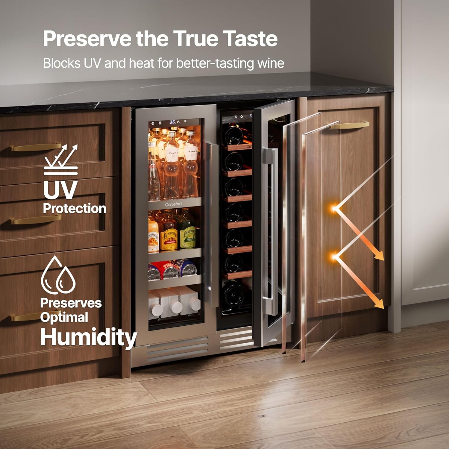 Ca'Lefort 24 Inch Wine and Beverage Refrigerator Review: Pros & Cons 4 Ca'Lefort 24 inch wine and beverage refrigerator review,Ca'Lefort wine cooler review and rating,Ca'Lefort dual zone fridge review pros cons,Ca'Lefort wine refrigerator honest opinion,Ca'Lefort 60 can cooler review verdict,Ca'Lefort beverage refrigerator review worth buying performance test results