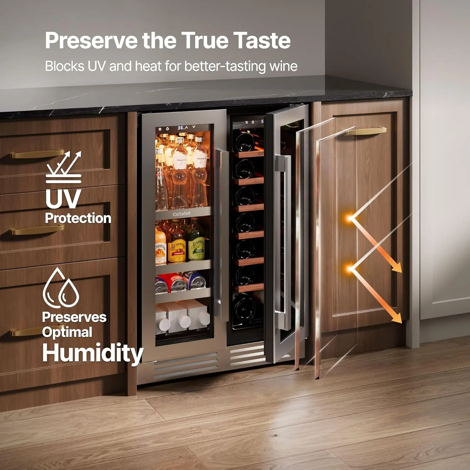 Ca'Lefort 24 Inch Wine and Beverage Refrigerator Review: Pros & Cons 4 Ca'Lefort 24 inch wine and beverage refrigerator review,Ca'Lefort wine cooler review and rating,Ca'Lefort dual zone fridge review pros cons,Ca'Lefort wine refrigerator honest opinion,Ca'Lefort 60 can cooler review verdict,Ca'Lefort beverage refrigerator review worth buying performance test results