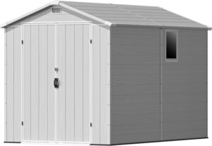 Image 1 of Devoko 6x10 plastic shed review