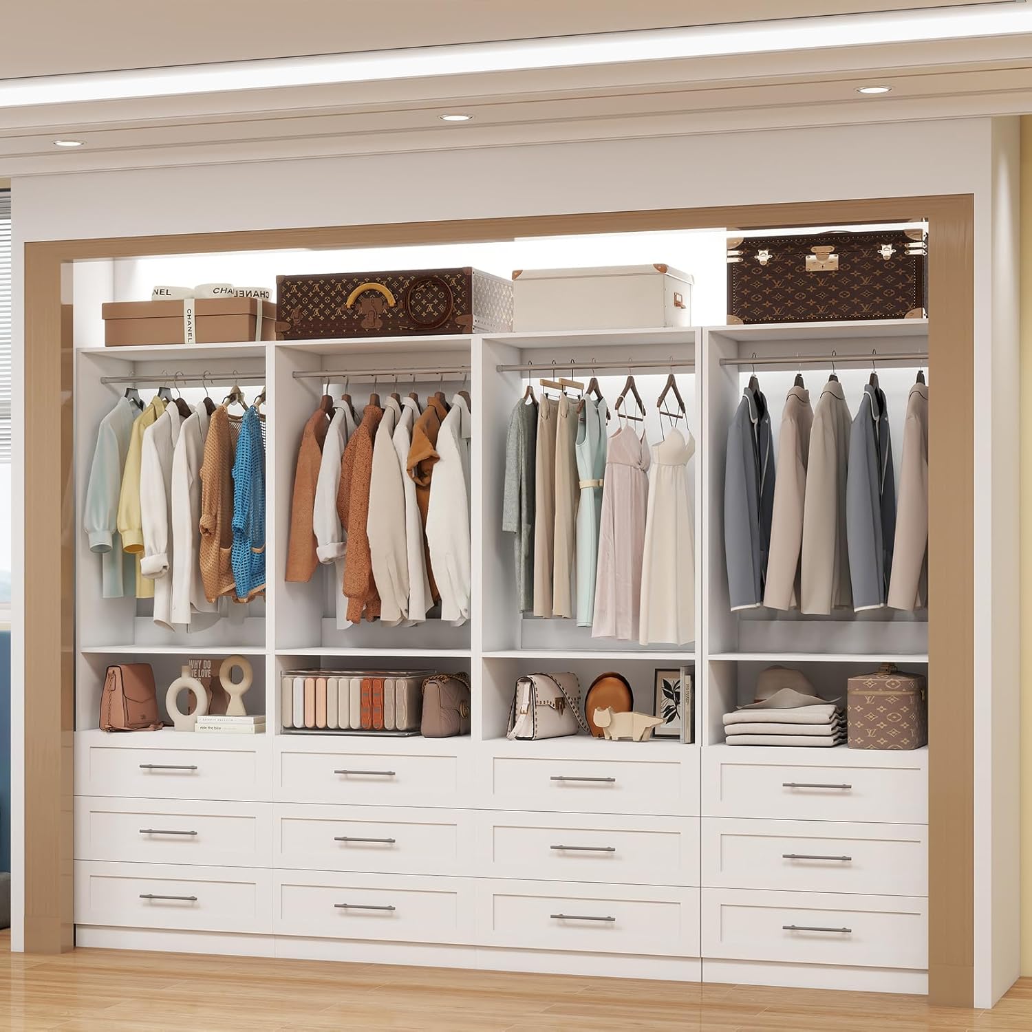 Dilando closet system review unboxing — first impressions and build quality assessment
