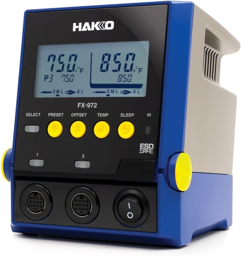 Hakko FX972-010 Review: Is This Dual Port Soldering Station Worth It? 2 Hakko FX972-010 review,Hakko FX972-010 review and rating,Hakko FX972-010 review pros cons,Hakko FX972-010 worth buying,Hakko FX972-010 honest opinion,Hakko FX972-010 review verdict unboxing and complete package contents