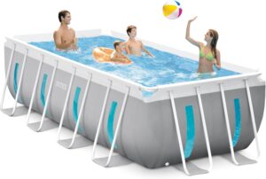 Image 1 of Intex Prism Frame Clearview pool review