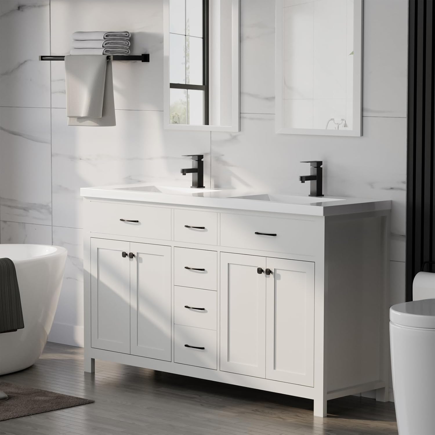 LUCKWIND 60 inch bathroom vanity review,LUCKWIND bathroom vanity review and rating,is LUCKWIND vanity worth buying,LUCKWIND 60 vanity review pros cons,LUCKWIND vanity review honest opinion,LUCKWIND 60 inch vanity review verdict performance testing and real-world results