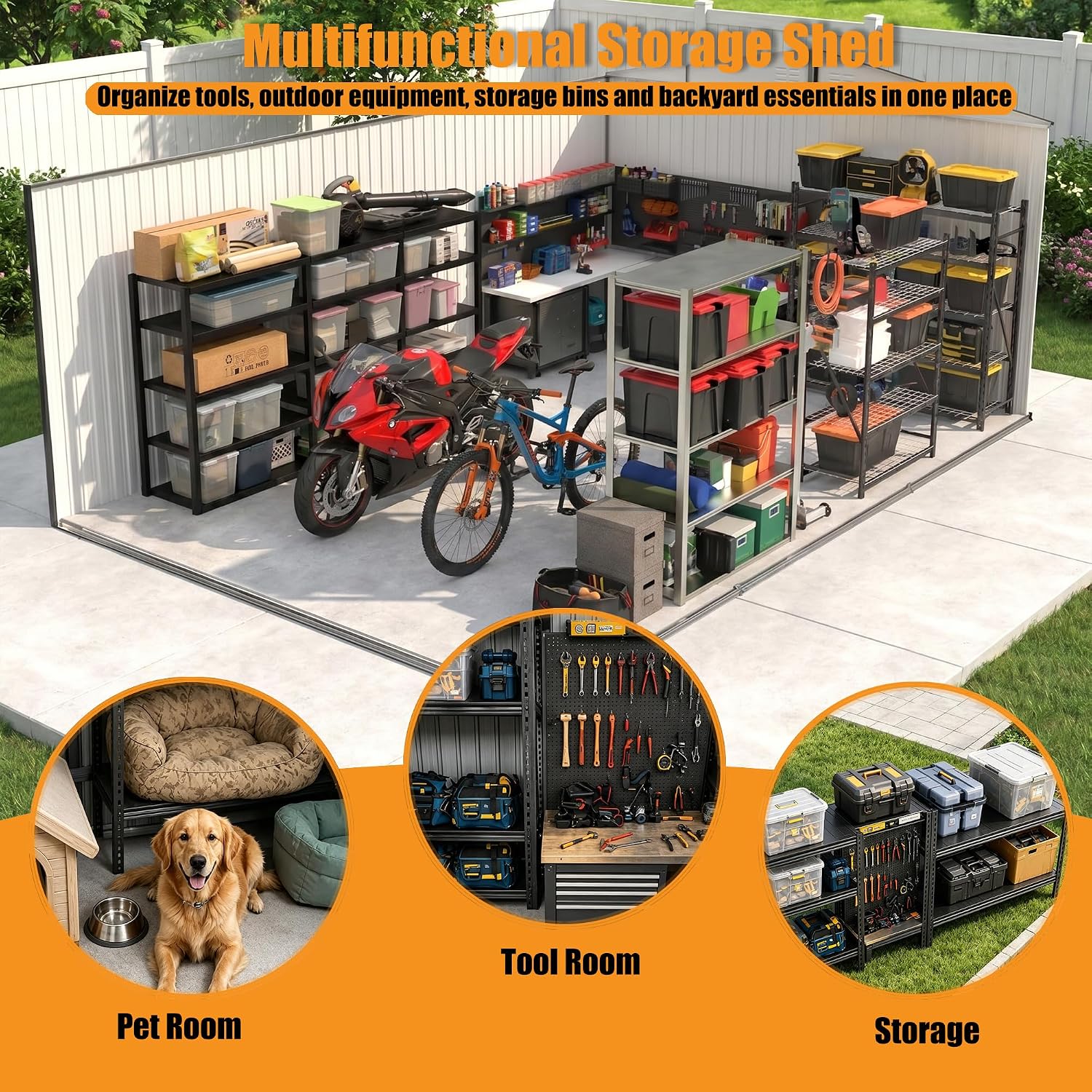 MNLR 12x18 FT Outdoor Storage Shed Review: Our Verdict 3 MNLR 12x18 FT Outdoor Storage Shed review,MNLR 12x18 metal shed review and rating,is MNLR storage shed worth buying,MNLR 12x18 shed review pros cons,MNLR storage shed review honest opinion,MNLR 12x18 shed review verdict benchmark scores and measured results