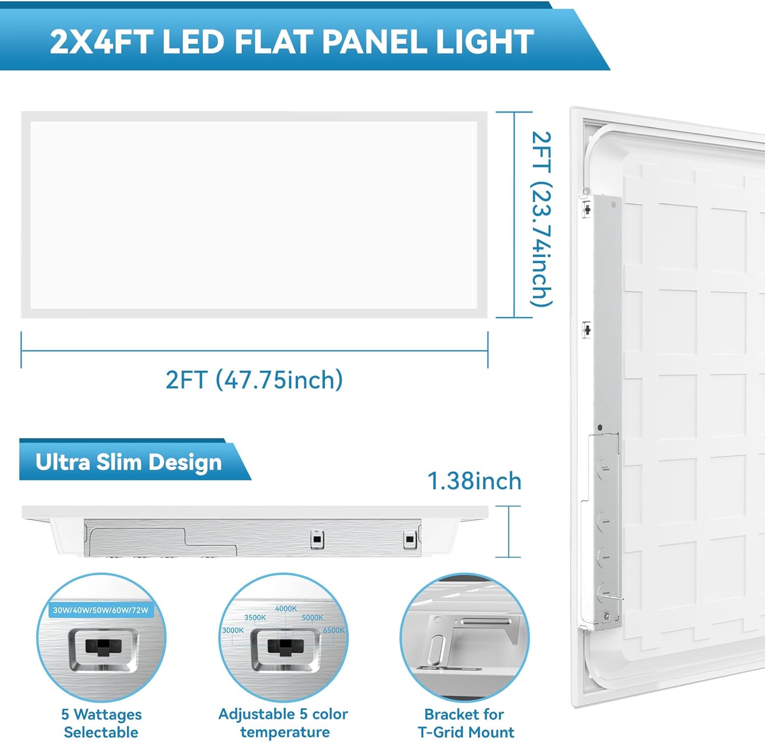 Msbfi 2x4 LED flat panel light review,Msbfi 2x4 LED flat panel light pros cons review,Msbfi 2x4 LED panel review honest opinion,is Msbfi 2x4 LED flat panel light worth buying,Msbfi 2x4 LED panel light review verdict,Msbfi 2x4 LED flat panel light review and rating performance test results