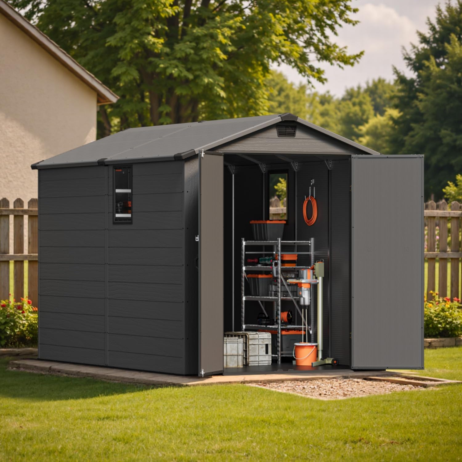 Patiowell 6x10 Outdoor Storage Shed Review: Pros & Cons 2 Patiowell 6x10 outdoor storage shed review,Patiowell 6x10 resin shed review honest opinion,Patiowell 6x10 shed review pros cons,Patiowell 6x10 outdoor shed review verdict,Patiowell 6x10 storage shed review and rating,Patiowell 6x10 shed review worth buying setup and first use experience