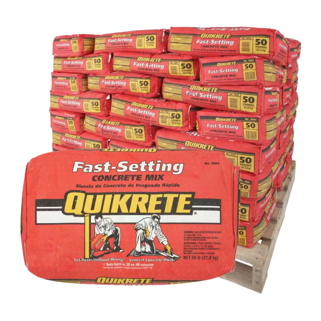Quikrete Fast-Setting Concrete Mix review — full package contents