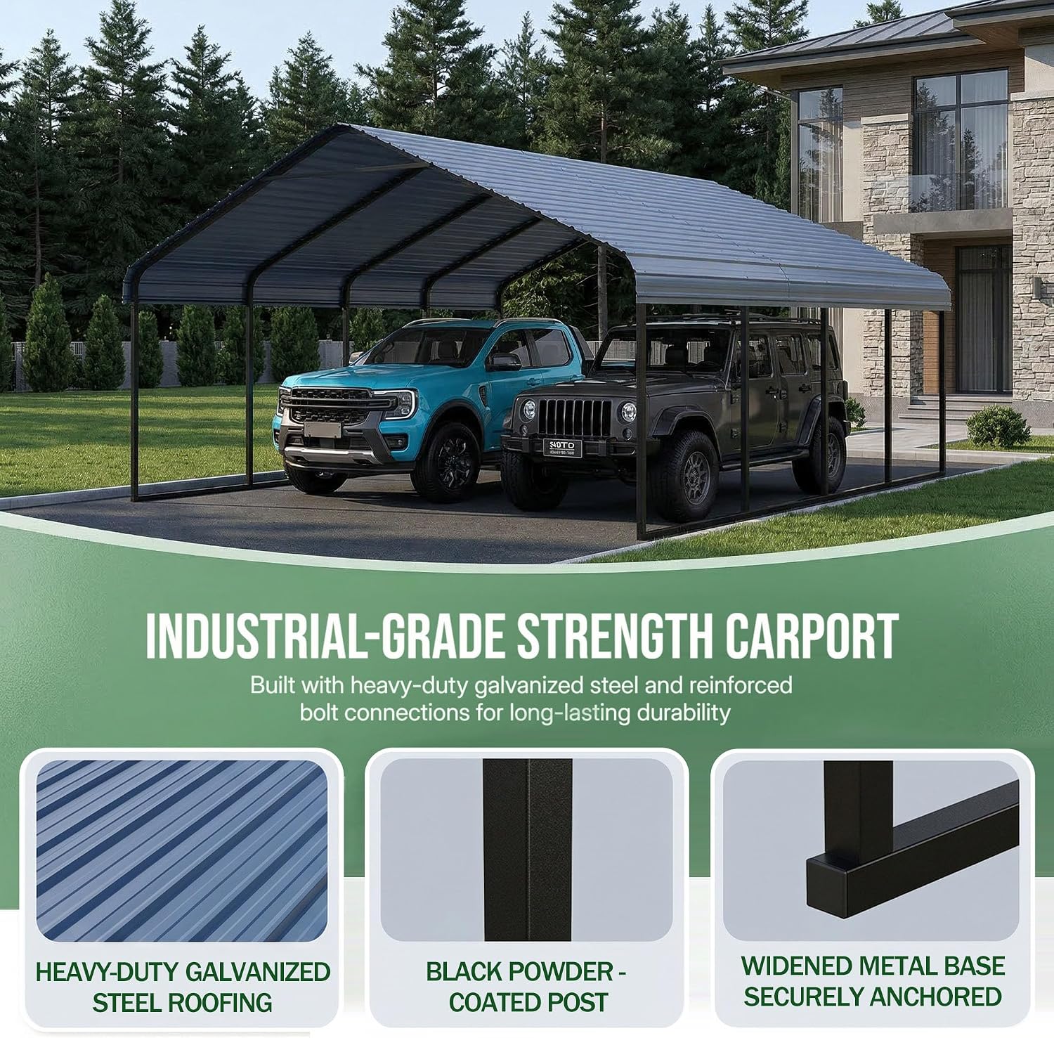 Step-by-step guide for RITERYIFER 20x20 carport review,RITERYIFER 20x20 carport review and rating,is RITERYIFER carport worth buying,RITERYIFER carport review pros cons,RITERYIFER 20x20 carport honest opinion,RITERYIFER heavy duty carport review verdict - complete tutorial