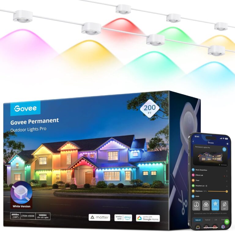 Image 1 of govee permanent outdoor lights pro review